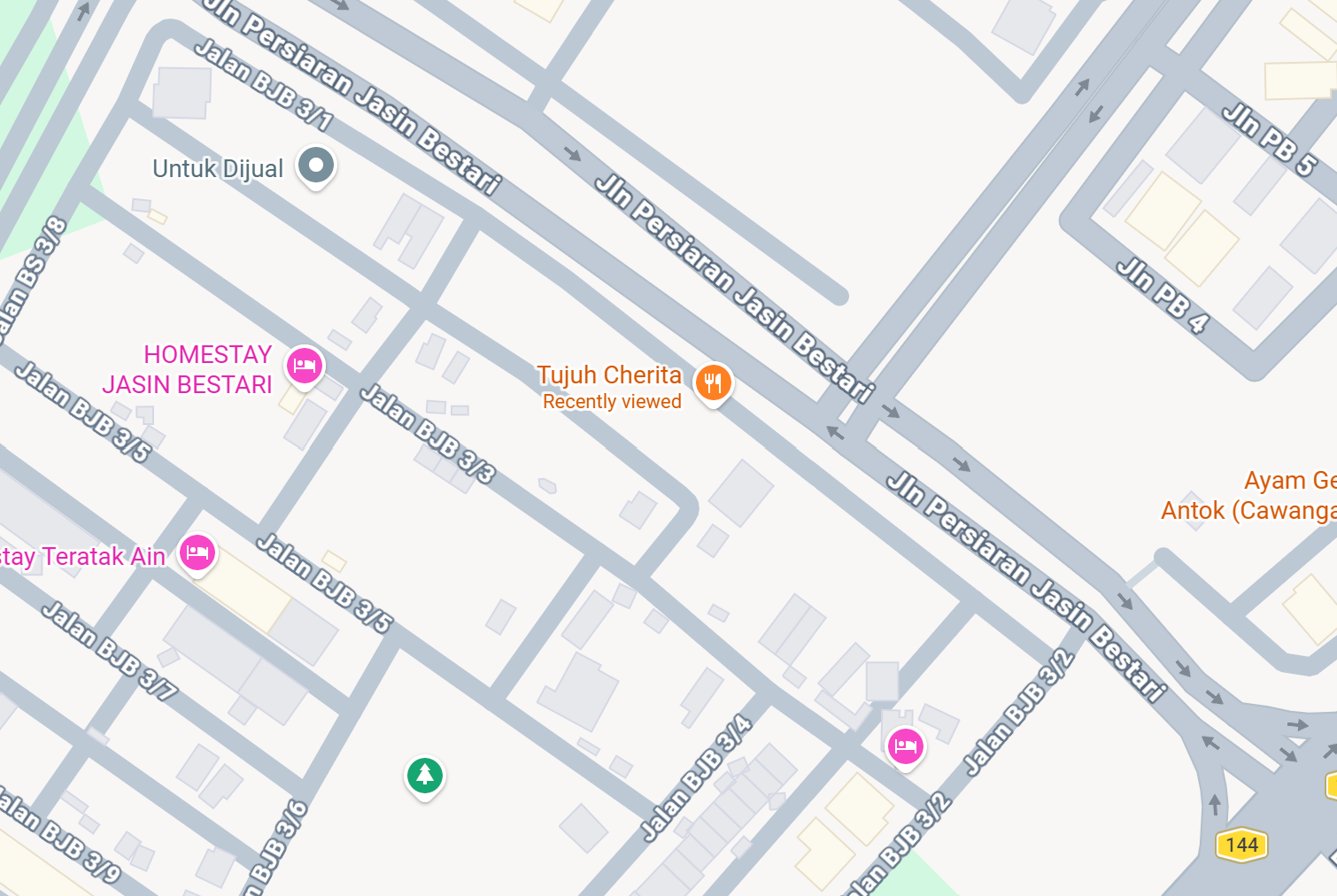 7ujuh Cherita location map